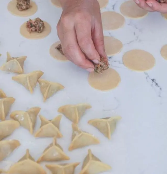 Taller de manti turco